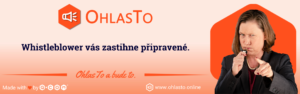 OhlasTo - whistleblower vás zastihne připravené
